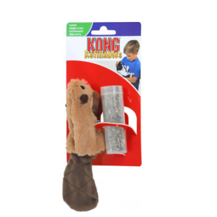 Kong - Catnip Bever Hervulbaar