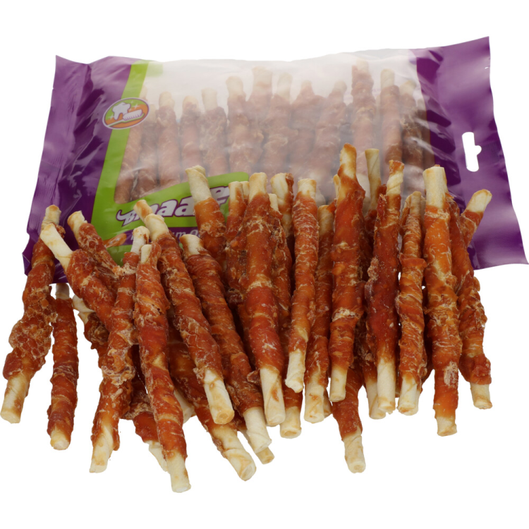 Braaaf - Roll Sticks Chicken 12cm - Hundesnack - 300g