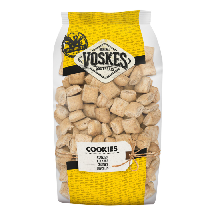 Voskes – Cracks Lamm und Reis – Hundesnacks – 750 g