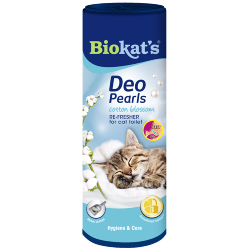 Biokat's - Deo Pearls Cotton Blossom - Odor Eliminator - 700g