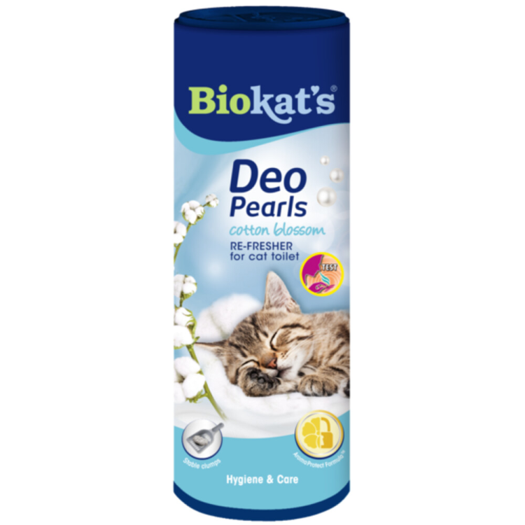 Biokat's - Deo Pearls Cotton Blossom - Geurverwijderaar - 700g