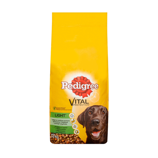 Pedigree - Vital Adult Light Kip & Groenten - Hondenvoer - 13kg
