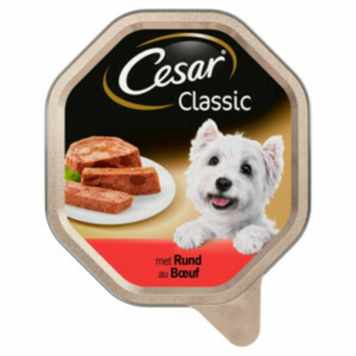 Cesar - Classic alu tub pâté beef - 150g
