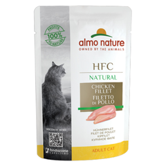 24x Almo Nature - HFC Natural - Katzenfutter - Hühnerfilet - 55 g