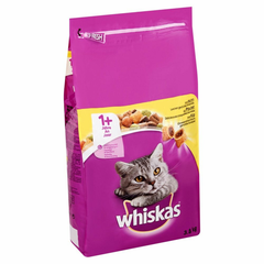 Whiskas - Cat Food Adult Chicken - Cat Food - 3.8kg