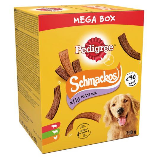 Pedigree - Schmackos Megabox - Hundesnacks - 790g