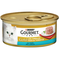 Gourmet - Gold Hartig Torentje Tonijn - Kattenvoer - 85g