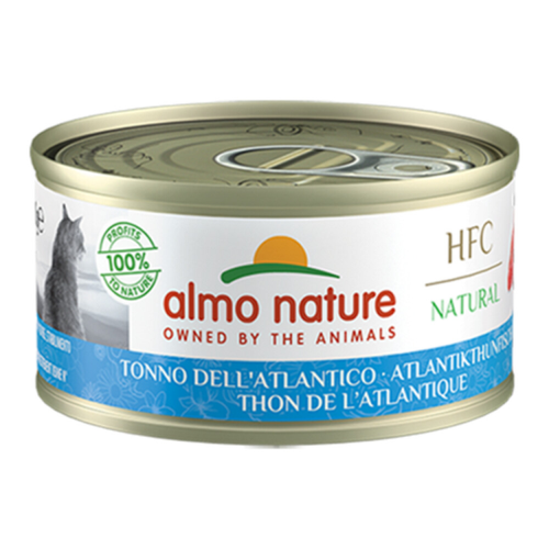 Almo Nature - HFC Natural - Cat Food - Atlantic Ocean Tuna - 70g