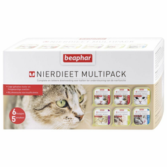 Beaphar - Nierdieet Kattenvoer  Multipack - 6x100g