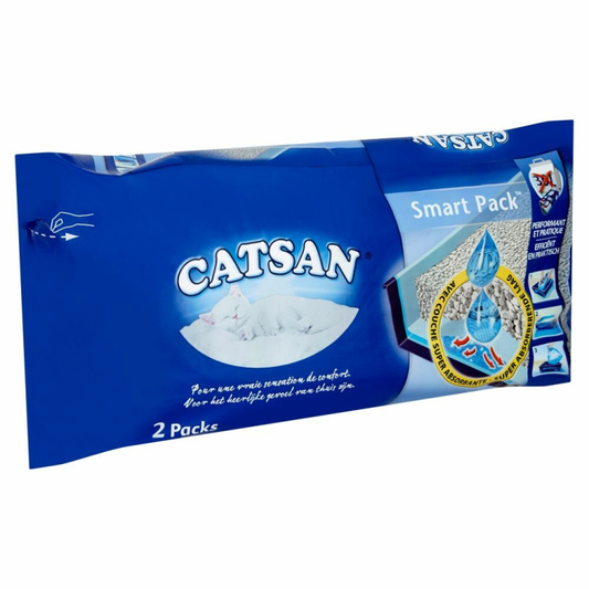 Catsan - Hygiene Plus - Katzenstreu - Smartpack - 8 Liter (2 x 4 Liter)