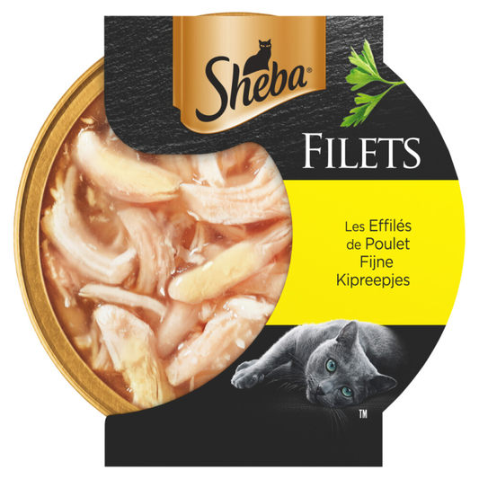 Sheba - Filets - Stukjes Kipfilet in Saus - 60g
