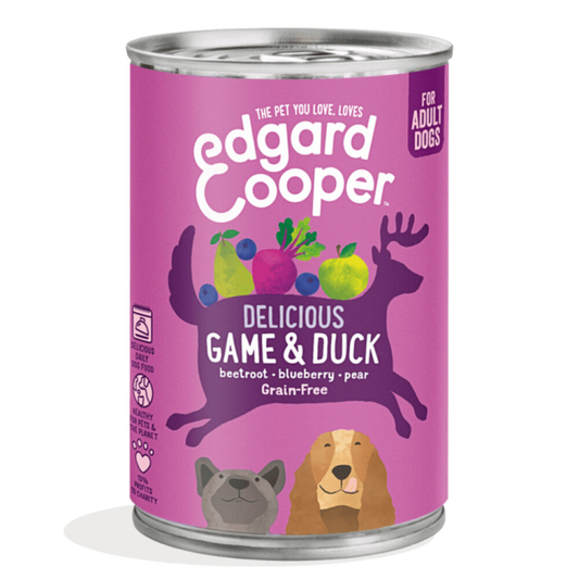 Edgard & Cooper - Blik - Vers Vlees - Wild & Eend - 400g