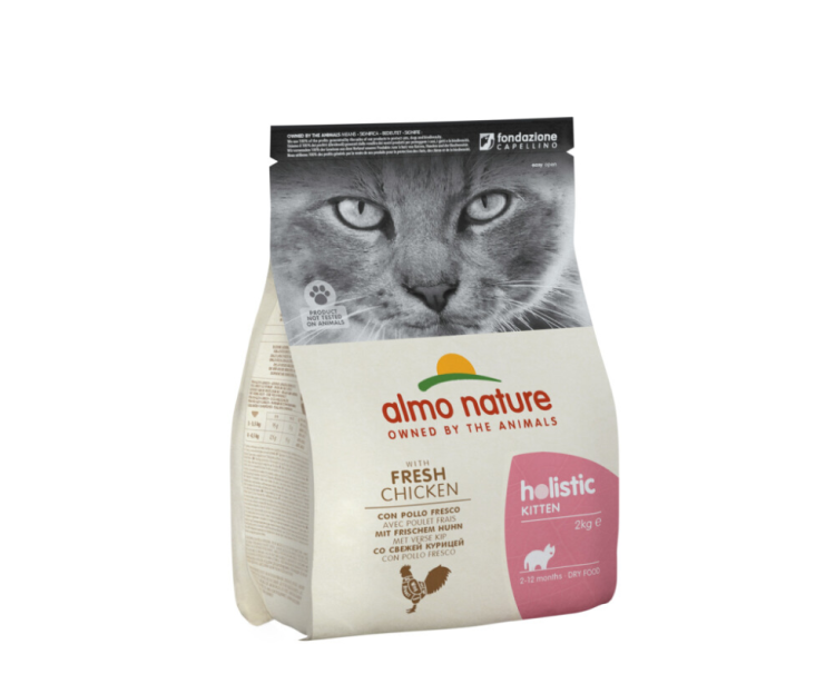 Almo Nature - Holistic Dry Food - Kitten - Chicken &amp; Rice - 2kg