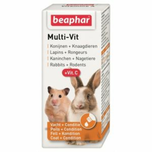 Beaphar - Bogena Multi-Vitamine Knaagdier - 20ml