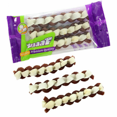 Braaaf - Twister Double - Dog Snack - 3 Sticks