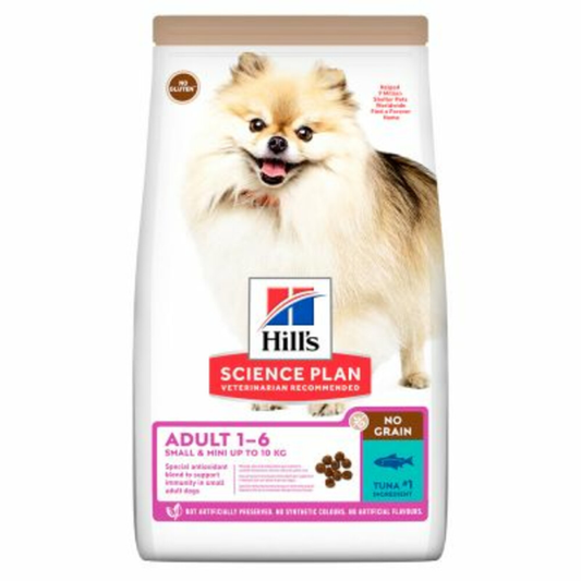 Hill's Canine - Science Plan - Hondenvoer - Adult Graanvrij - Small & Mini- Tonijn - 3 kg