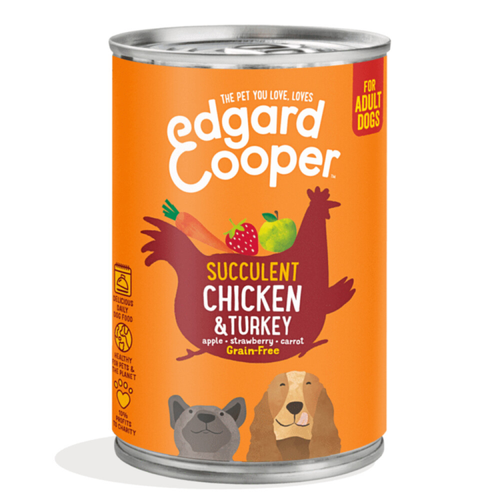 Edgard & Cooper - Tin - Fresh Meat - Chicken & Turkey - 400g
