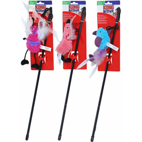 Kong - Active Feather Teaser - 52.8cm