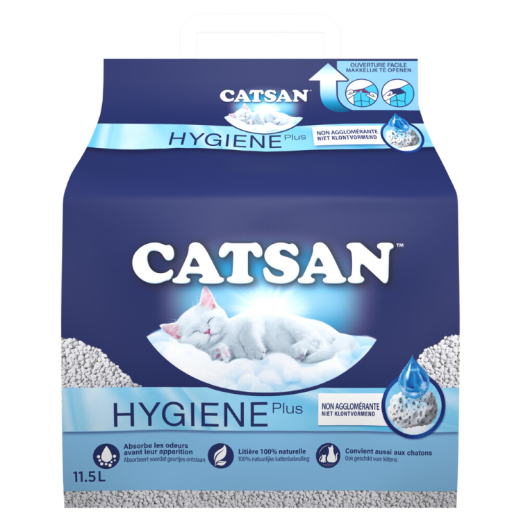 Catsan - Kattenbakvulling - Hygiene Plus - 11,5 liter