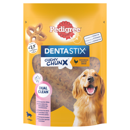 Pedigree - Dentastix Chewy Chunx Maxi Chicken - Hundesnacks - 68g