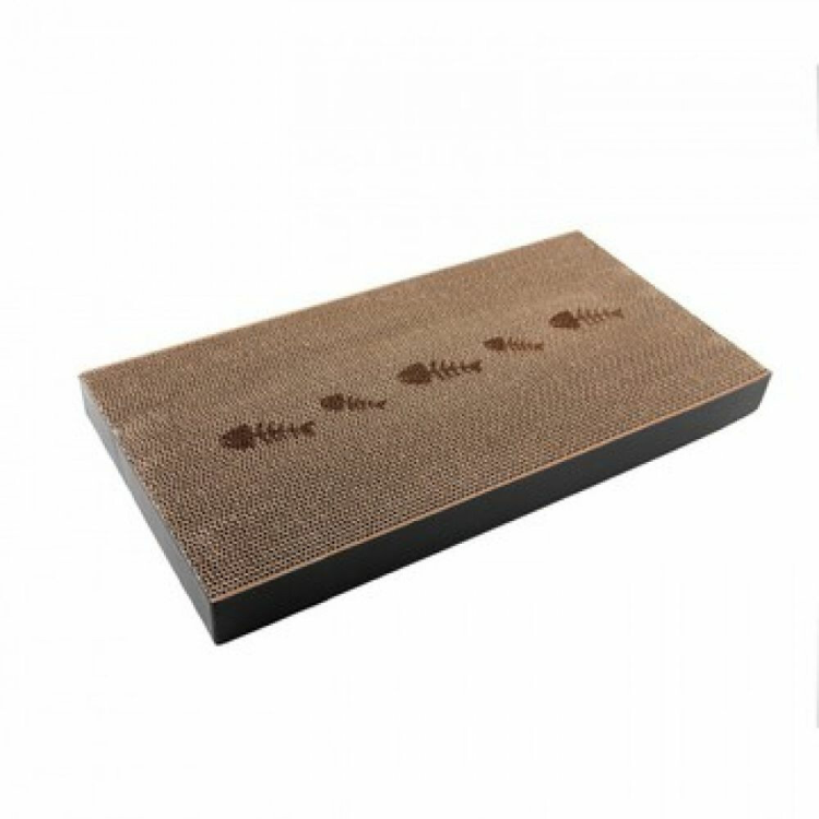 All For Paws - Cardboard - Scratcher with Catnip - Grand - 47 x 24.5 cm