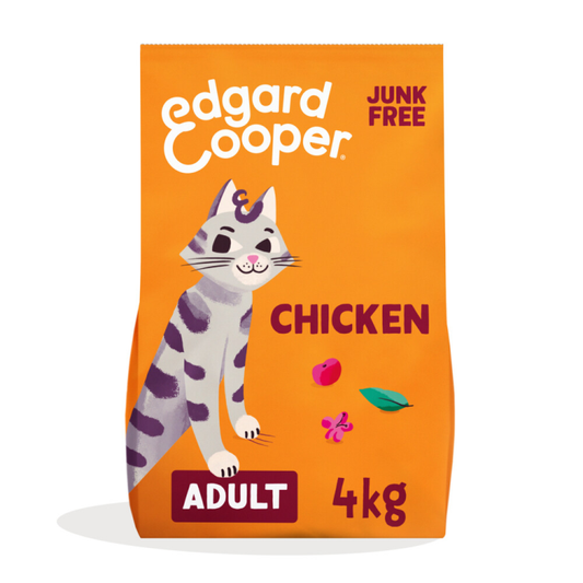 Edgard & Cooper - Kattenvoer - Adult - Kip - 4 kg