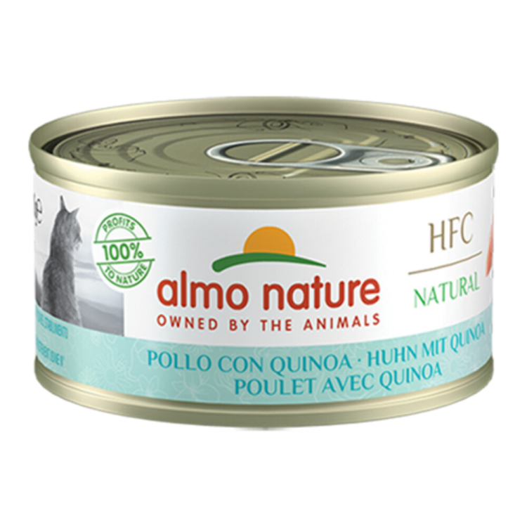 Almo Nature - HFC Natural - Katzenfutter - Huhn mit Quinoa - 70g