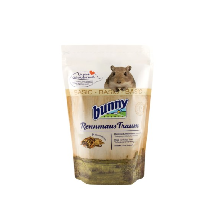 Bunny Nature - Gerbildroom Basic - Gerbilvoer - 600g