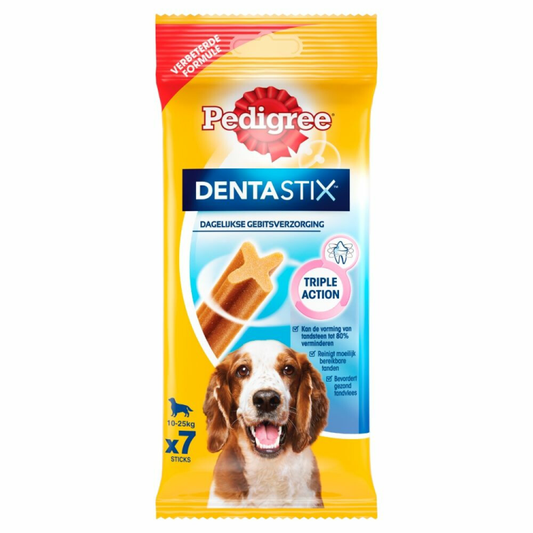 Pedigree - Dentastix Medium 10-25kg - Hundesnacks - 7 Stück