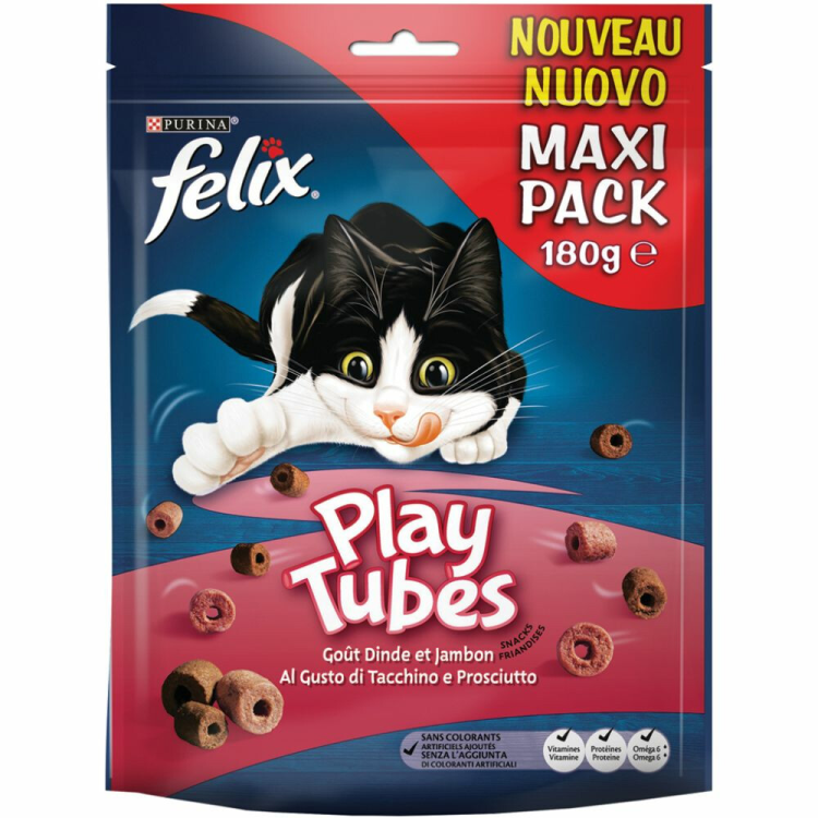 Felix - Play Tubes Turkey & Ham - 180g