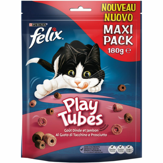 Felix - Play Tubes Kalkoen & Ham - 180g
