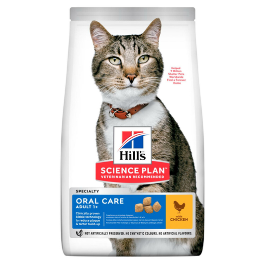 Hill's - Science Plan - Kattenvoer - Adult - Oral Care - Kip