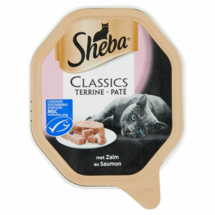 Sheba Alu - Classics - Becher - Pastete - Lachs - 85g