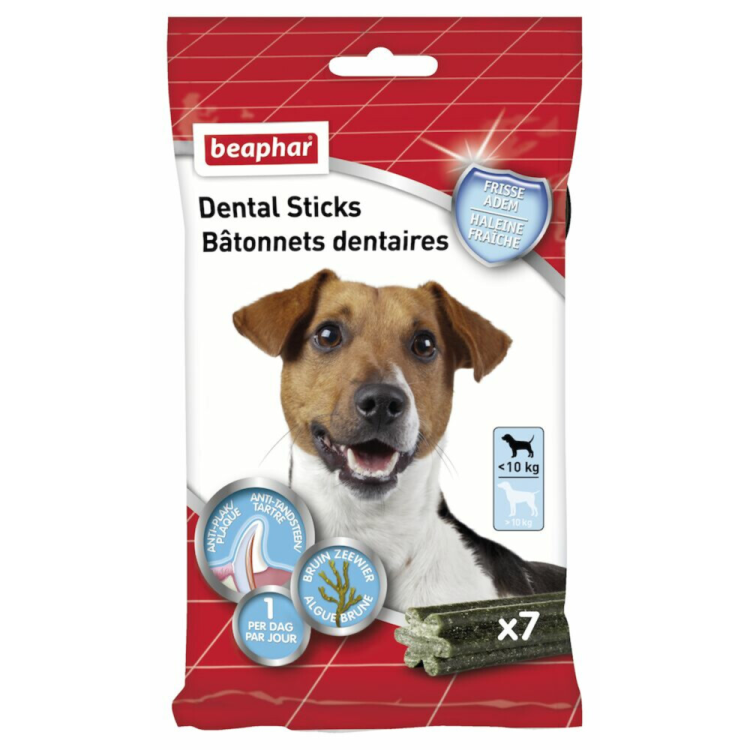Beaphar - Dental Sticks Small <10 - 7 stuks