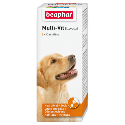 Beaphar - Multi-Vit met Carnitine - Hond - 50ml