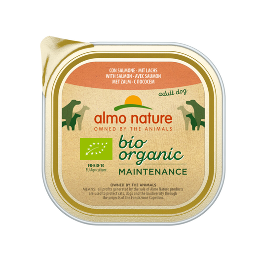Almo Nature - Bio Organic Maintenance - Hundefutter - Lachs - 300g