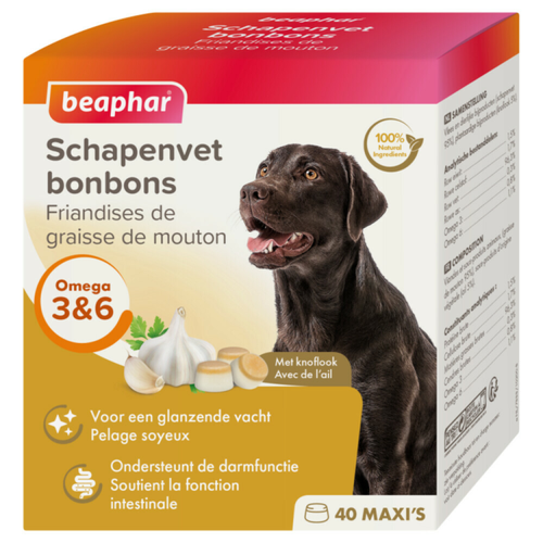 Beaphar - Sheep Fat Bonbons - Garlic - 245g