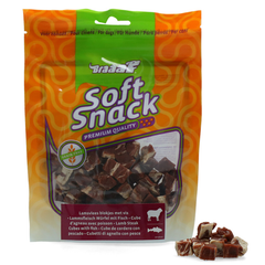Braaaf – Lammsteakwürfel mit Fisch – Hundesnack – 85 g