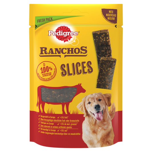 Pedigree - Ranchos Slices Rind - Hundesäcke - 60g