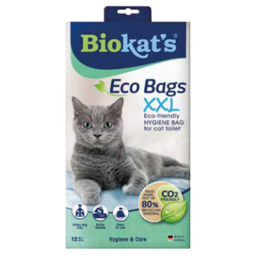 Biokat's - Eco Bags XXL - Kattenbakzakken - 12 stuks
