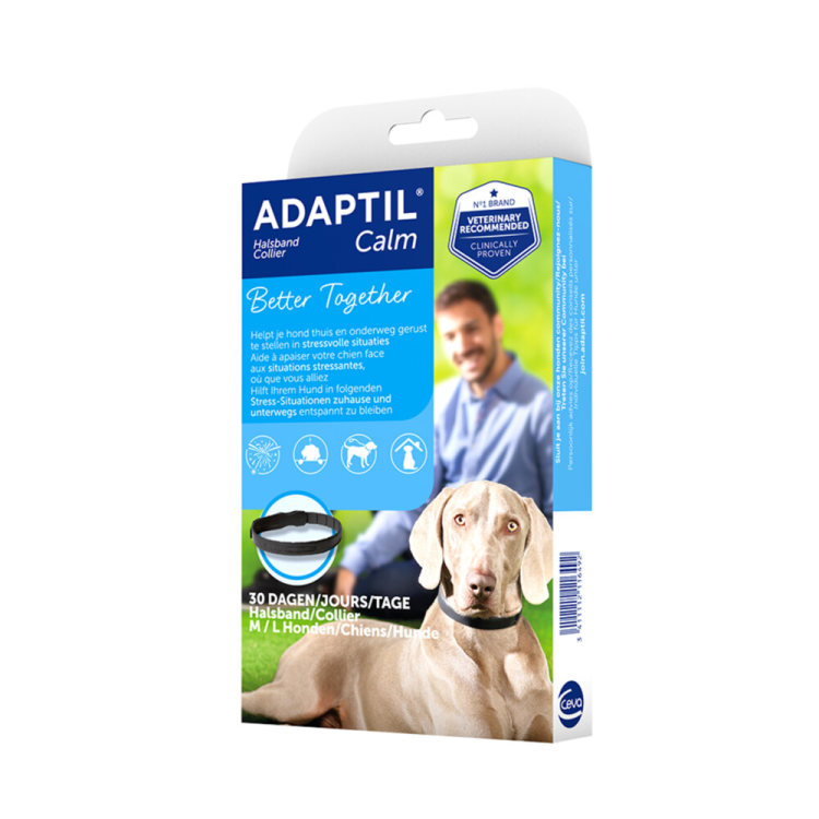 Adaptil Beruhigungshalsband – M/L – 70 cm – Anti-Stress-Halsband für Hunde