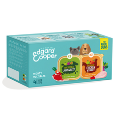 Edgard & Cooper - Hondenvoer - Voordeelpack - Kip, Kalkoen, Lam & Rund - 4x300g